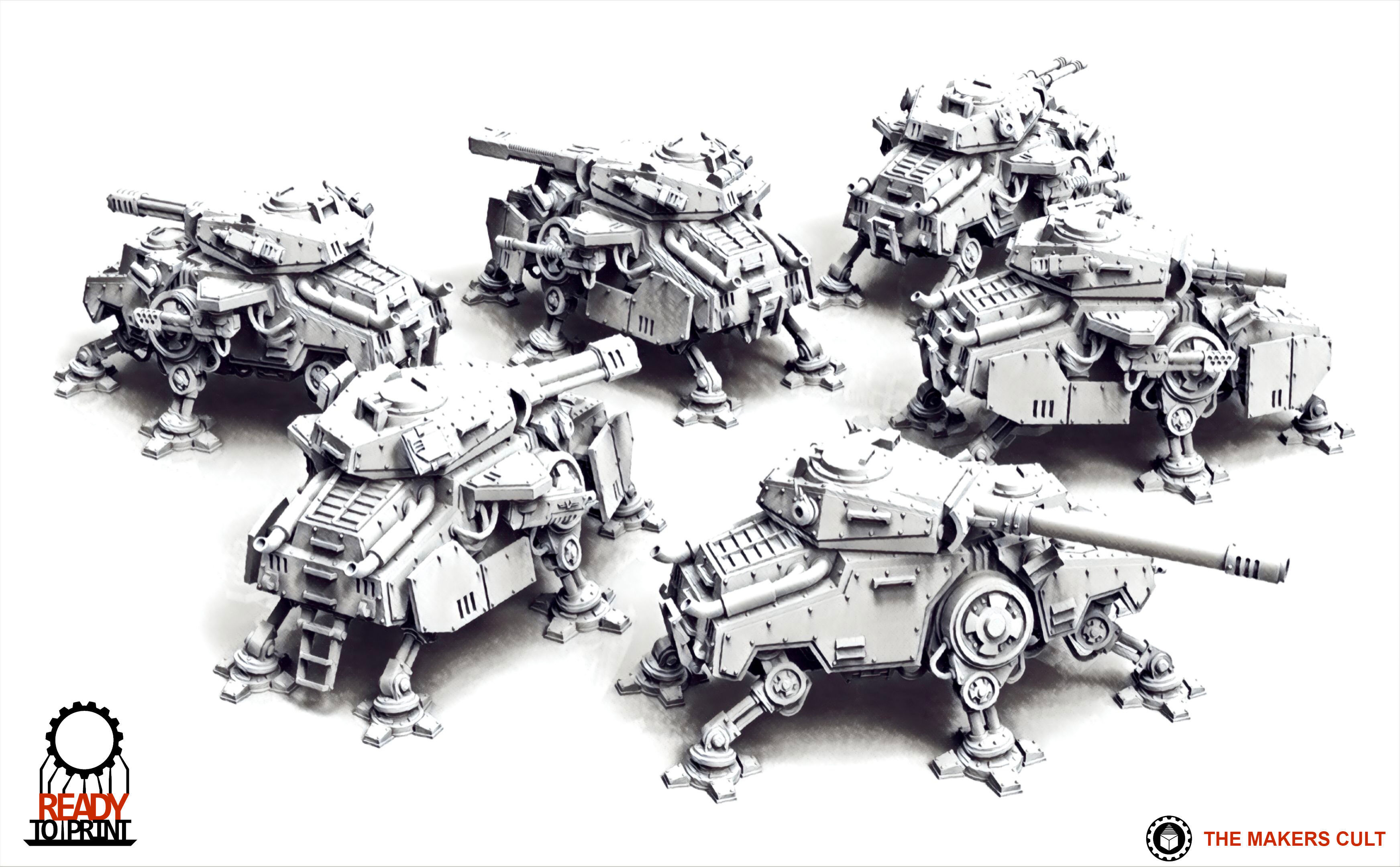 Valour Korps - Battle Walker 3D print model_35