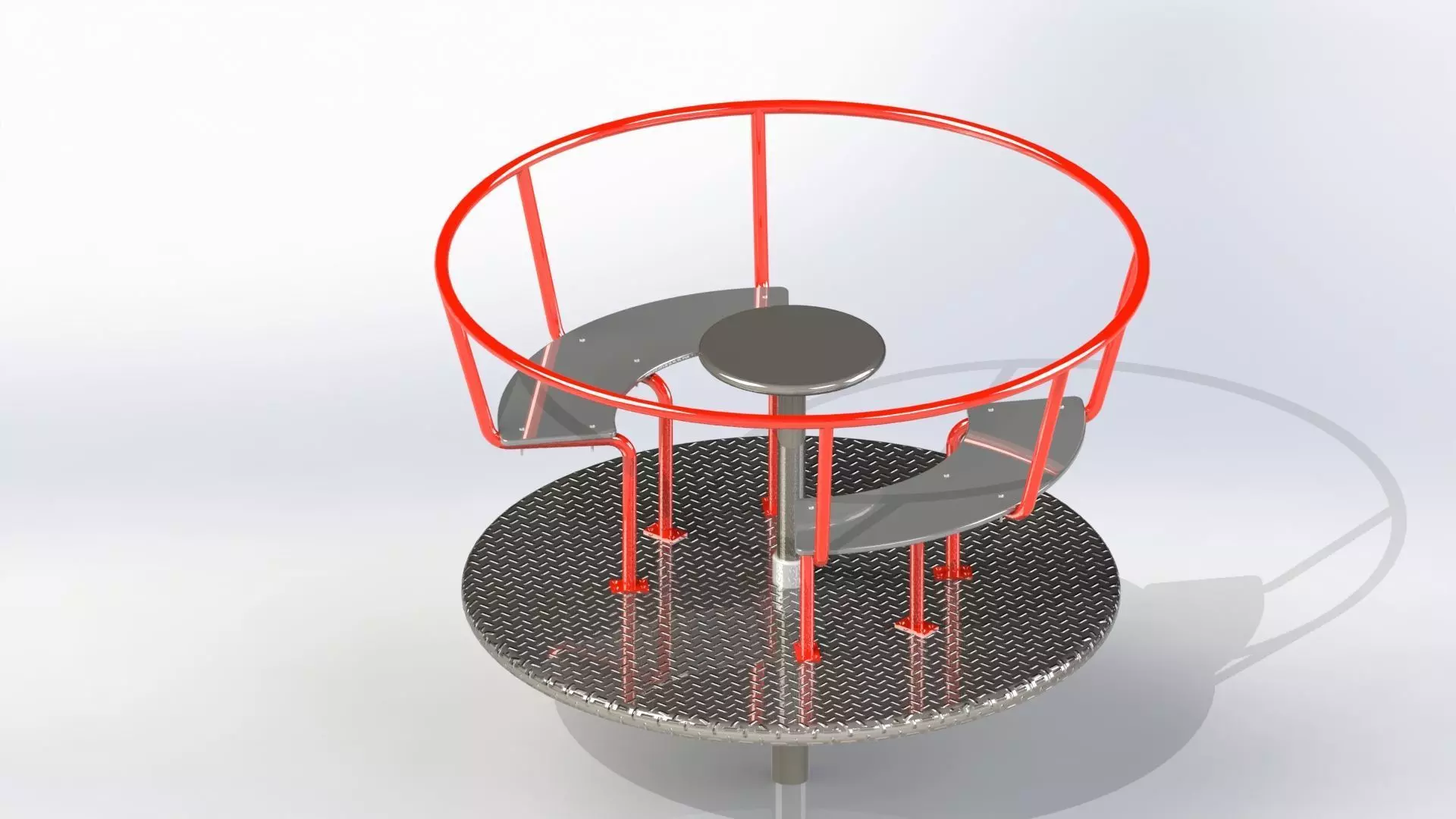 CAROUSEL FOR KIDS 3D model_0