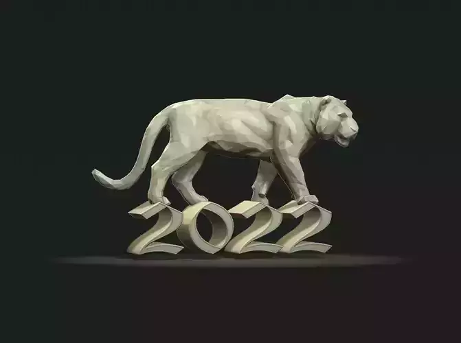 Tiger2022 lion 3D print model