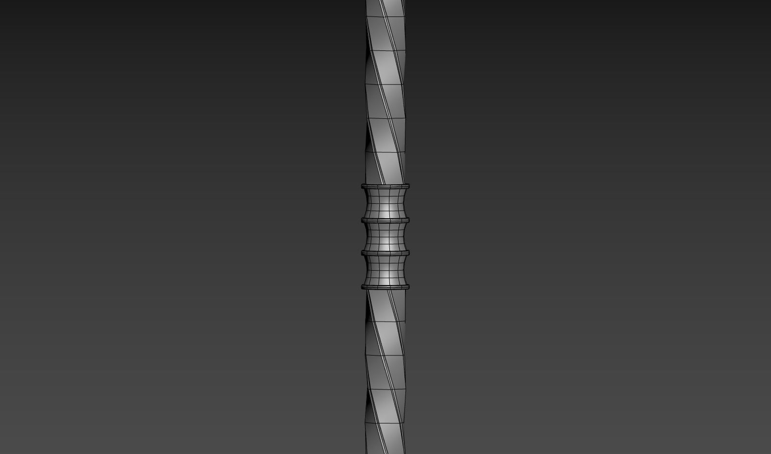 Medieval WarHammer Low-poly 3D model_11