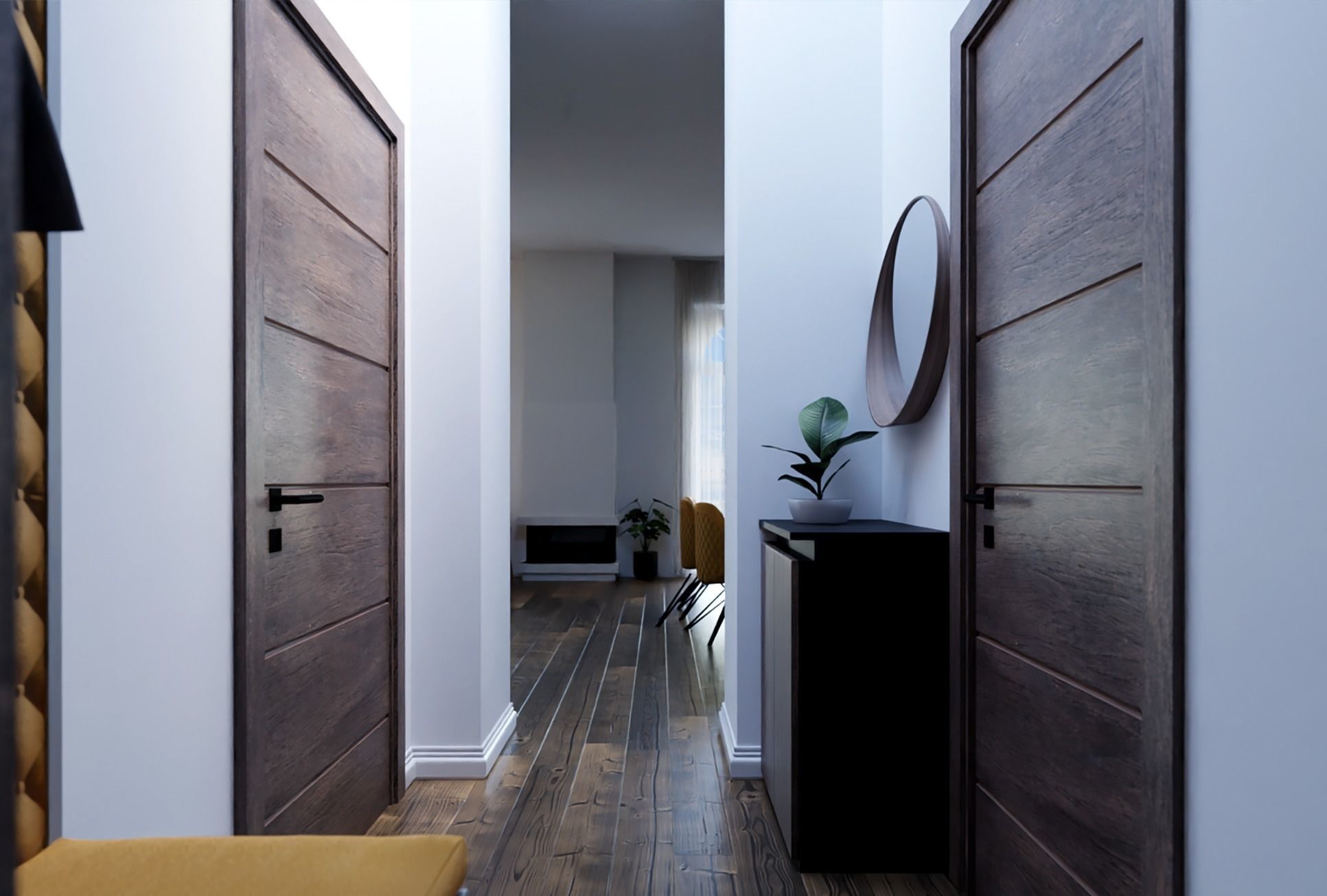 Realistic Interior Scene 3D model_5