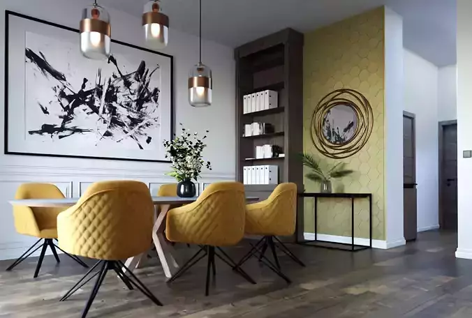 Realistic Interior Scene