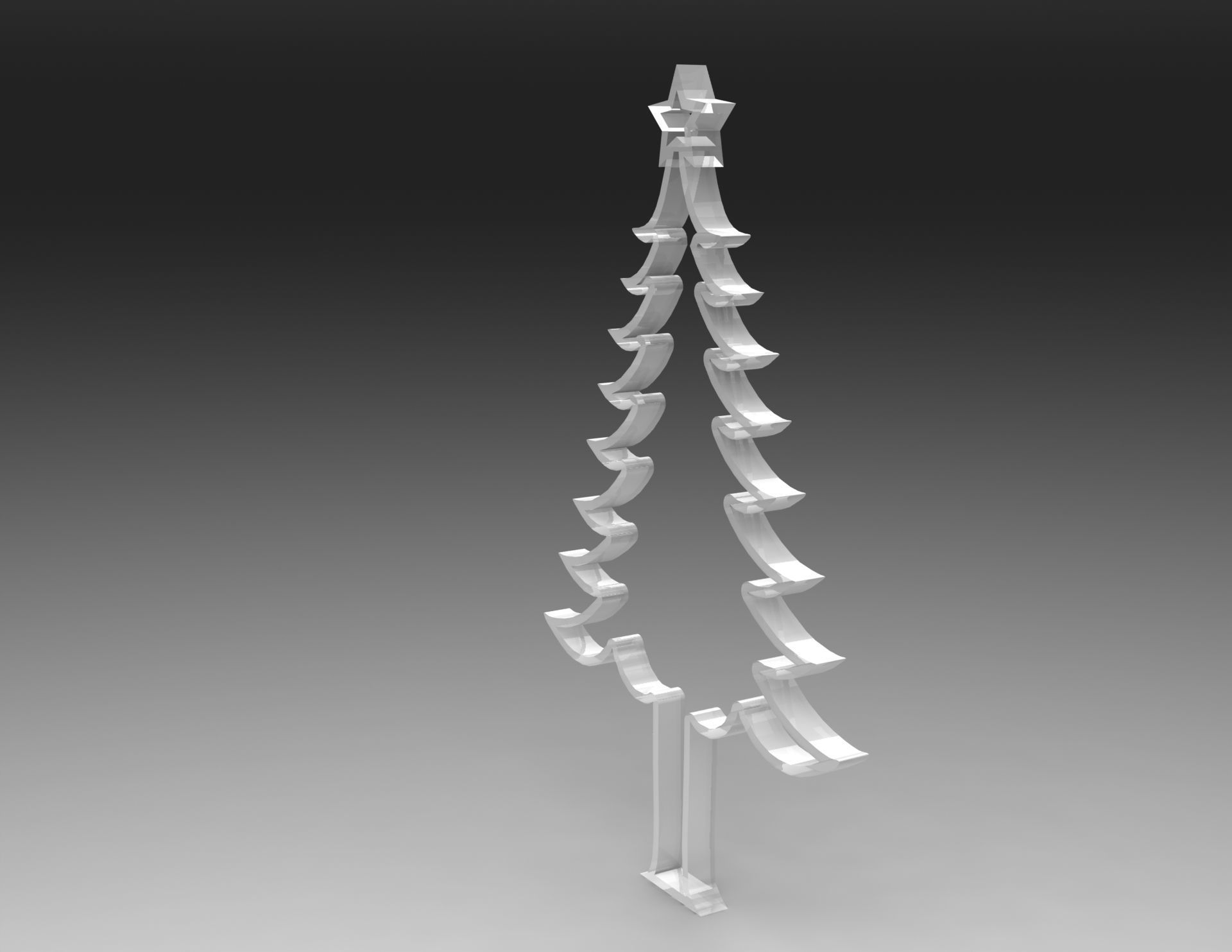 Ogi Design Christmas Tree V2 3D print model_4