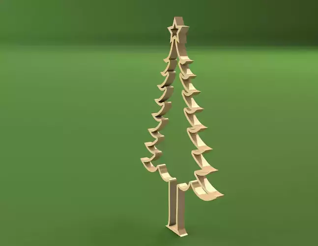 Ogi Design Christmas Tree V2 3D print model