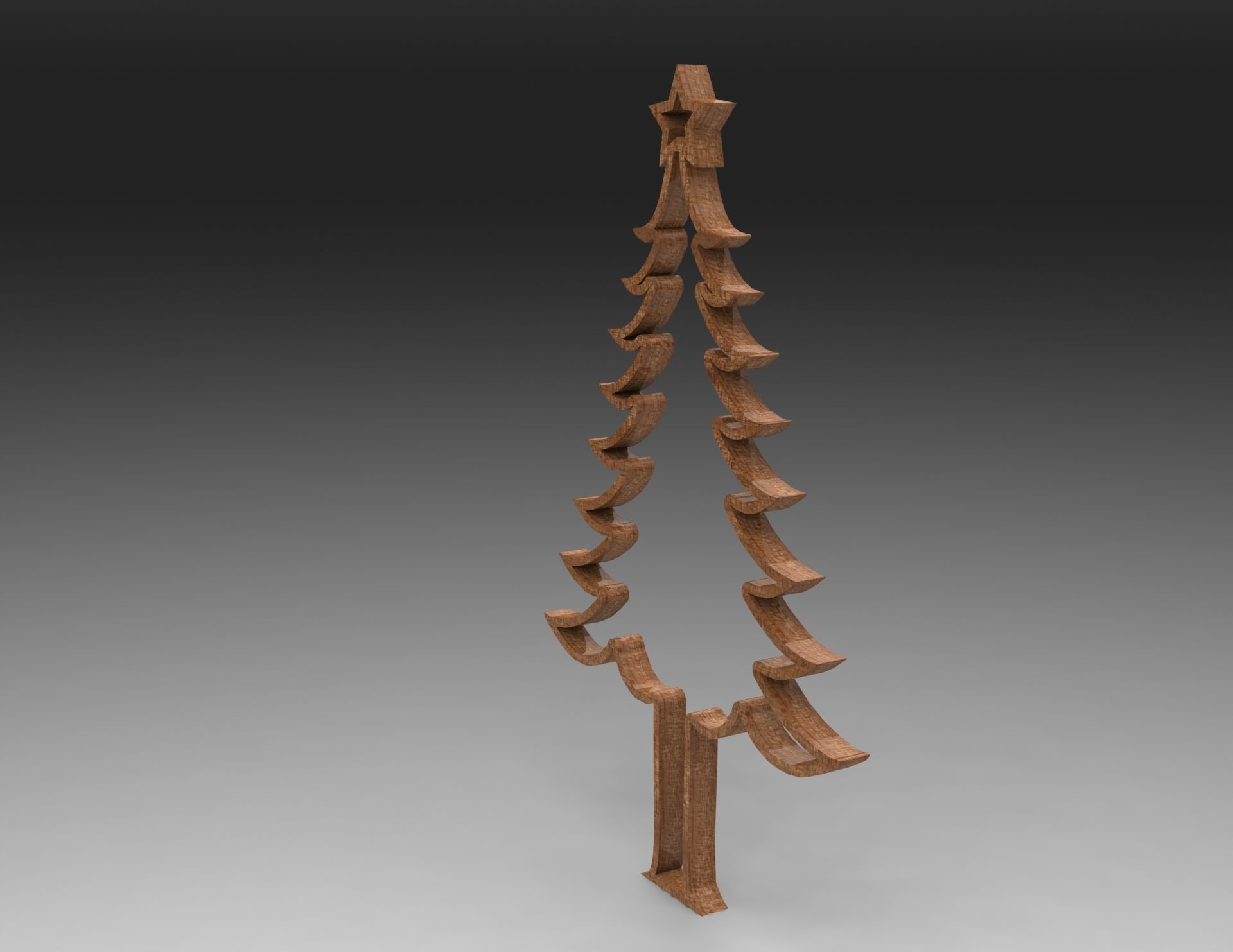Ogi Design Christmas Tree V2 3D print model_2