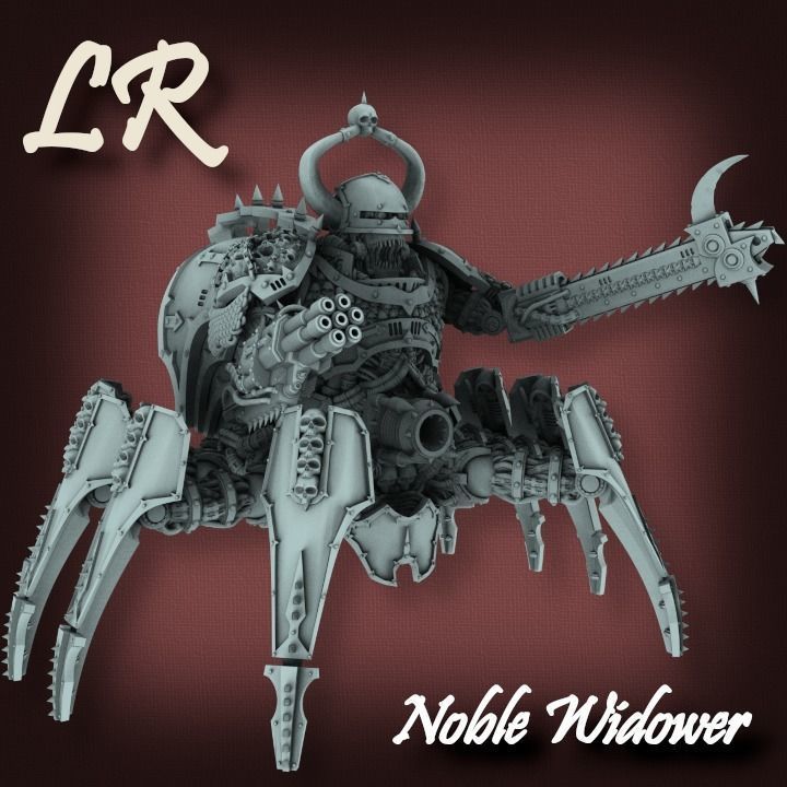 Noble Widower 3D print model_1