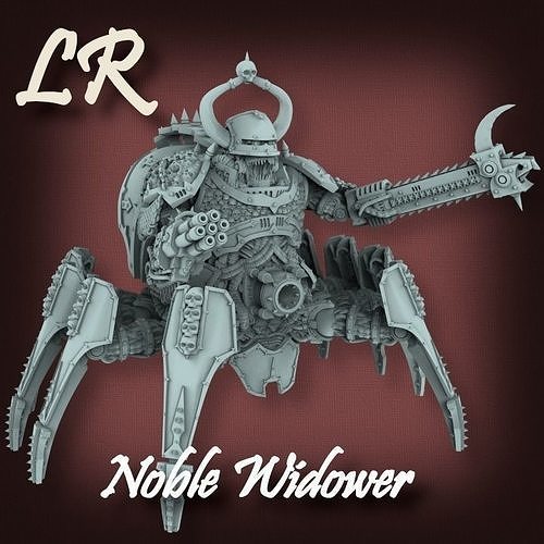 Noble Widower 3D print model