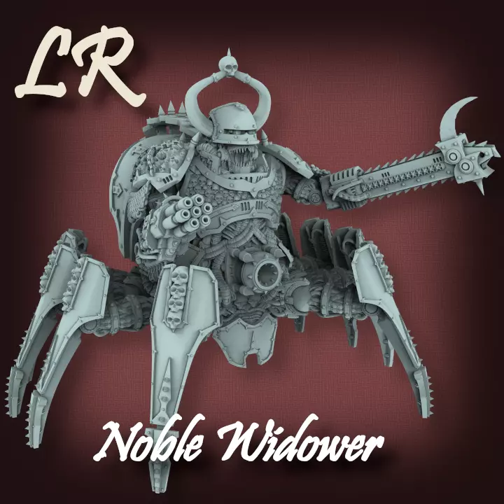 Noble Widower 3D print model_0