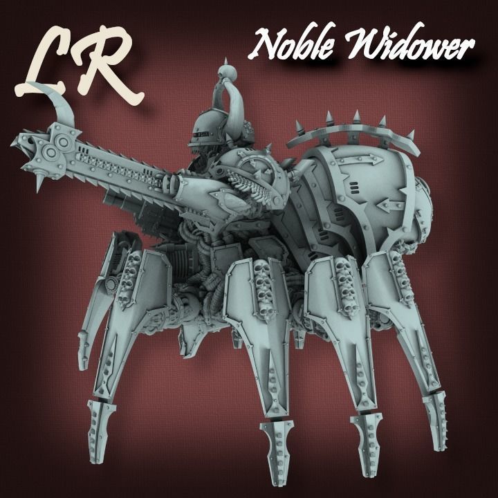 Noble Widower 3D print model_3