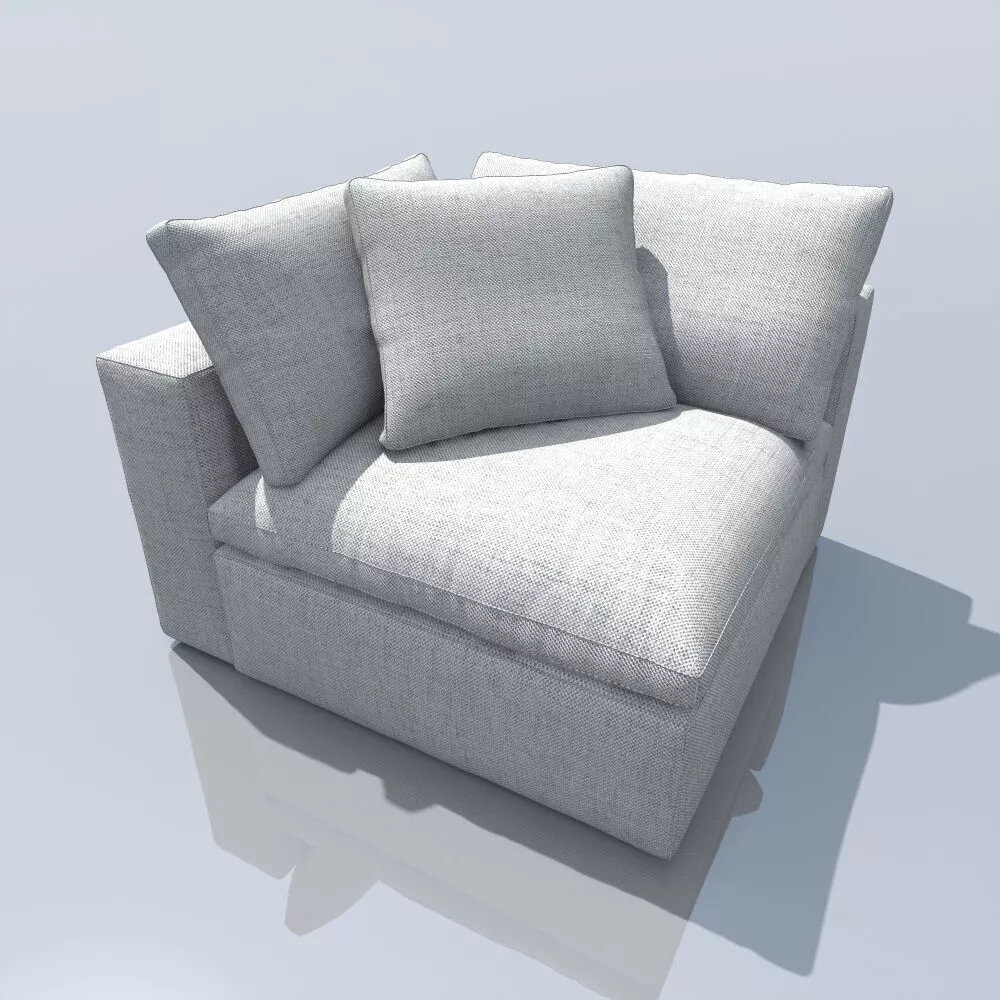 Soft corner Free 3D model