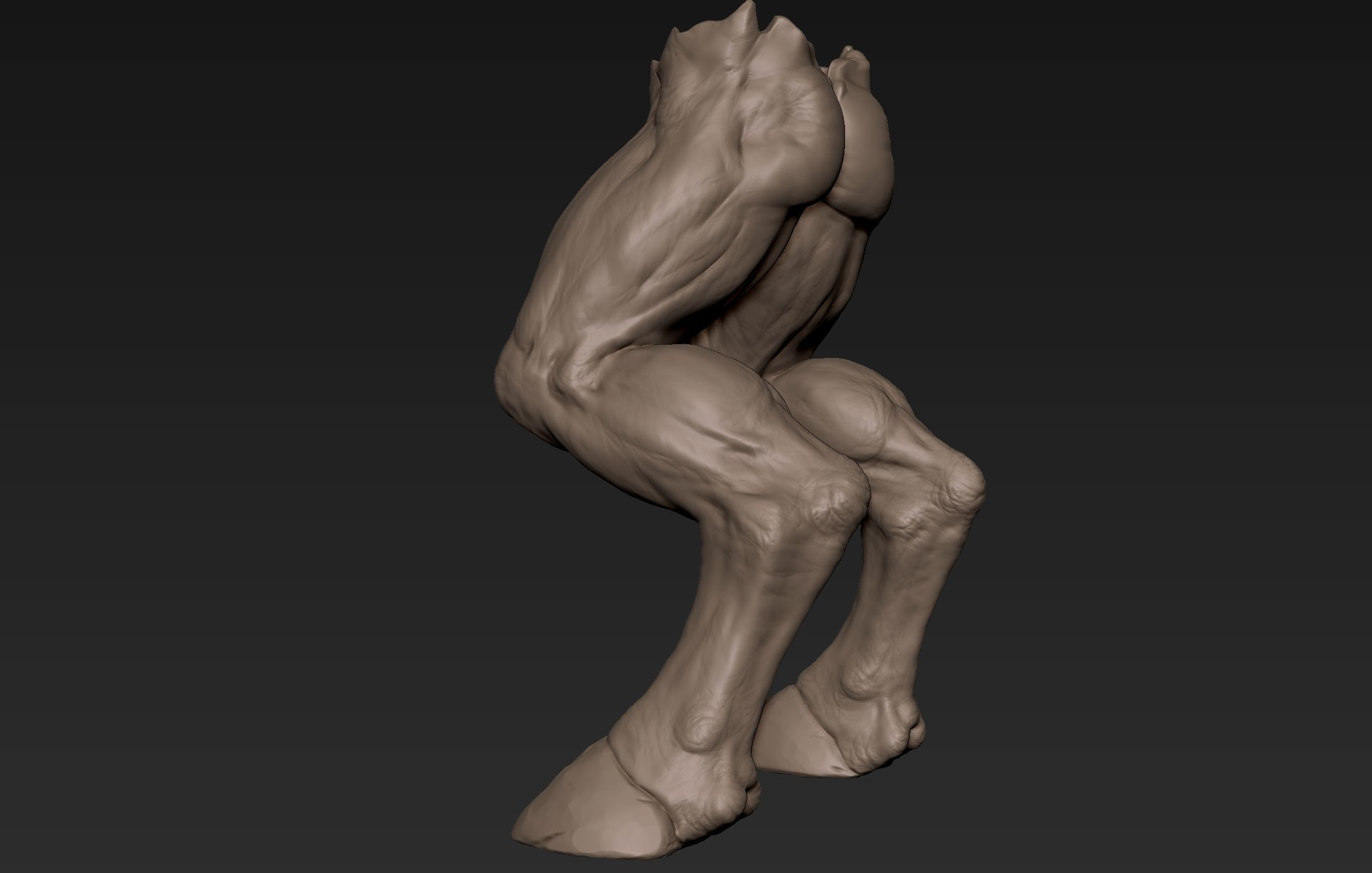 Creature  Legs  3D model_5