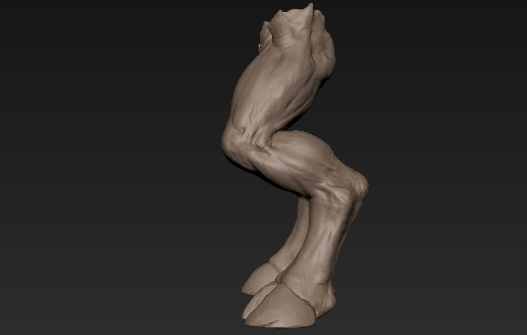 Creature  Legs  3D model_6