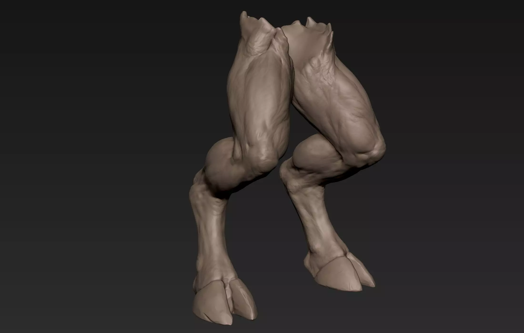 Creature  Legs  3D model_0