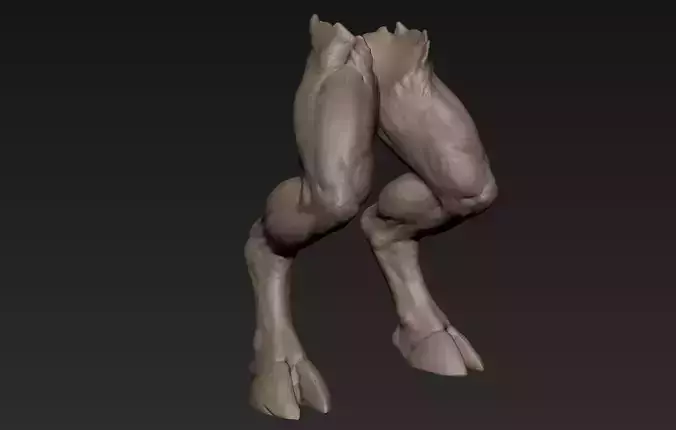 Creature  Legs  3D model
