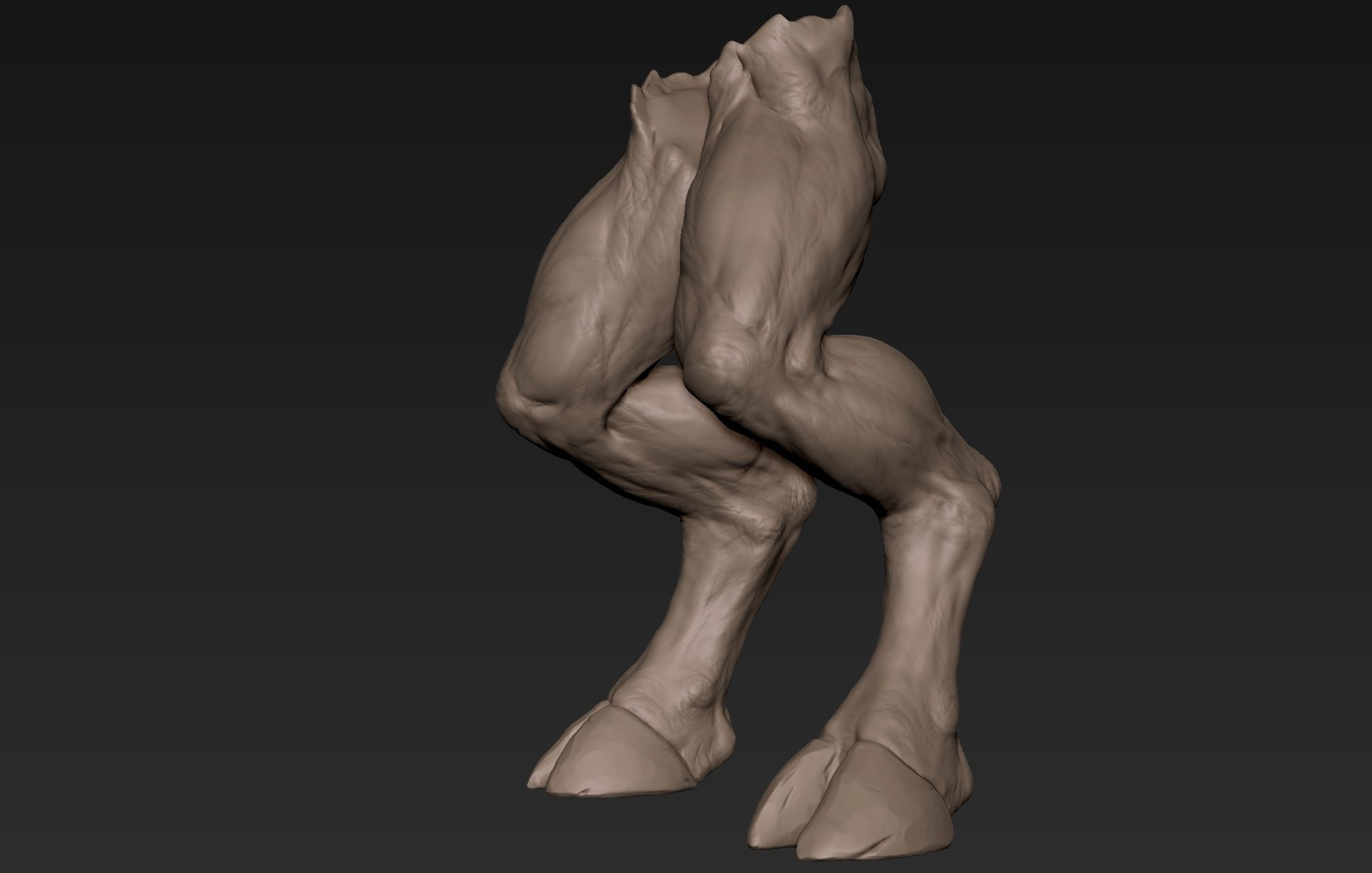 Creature  Legs  3D model_7
