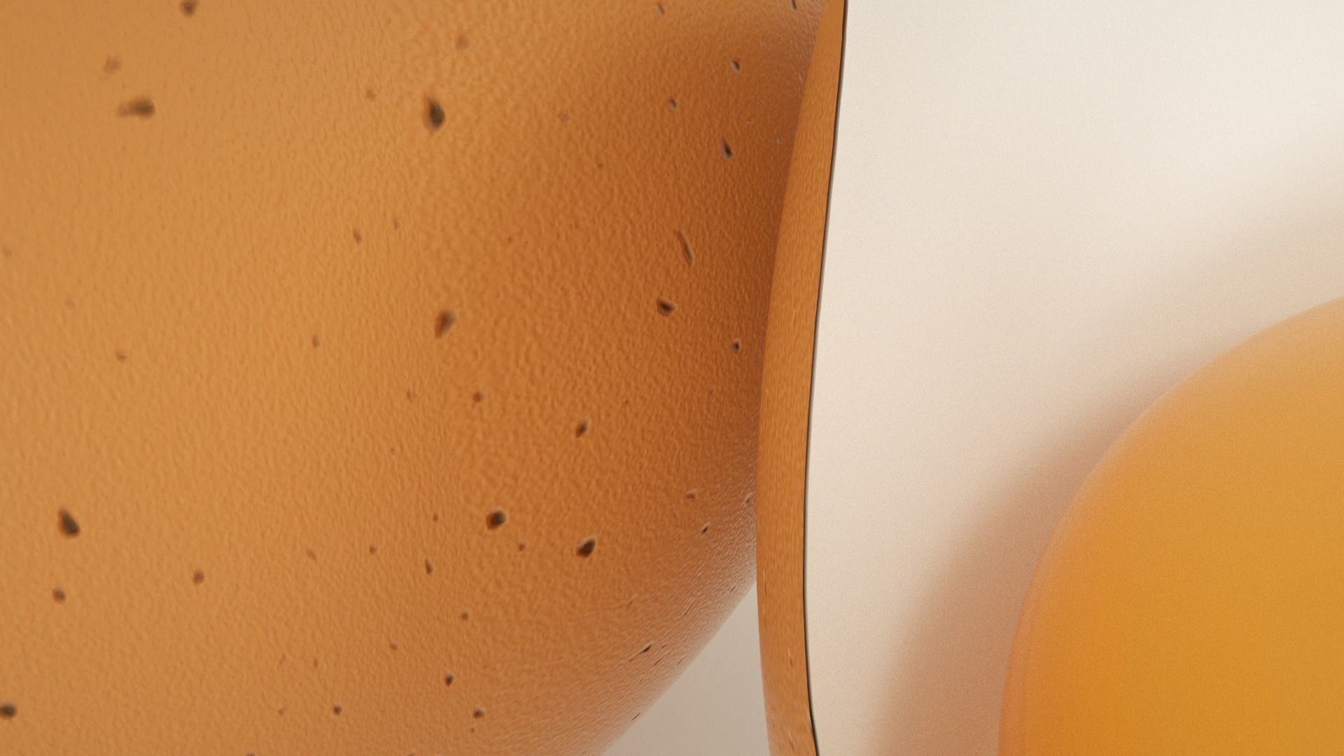 3D egg with hole in it 3D model_5