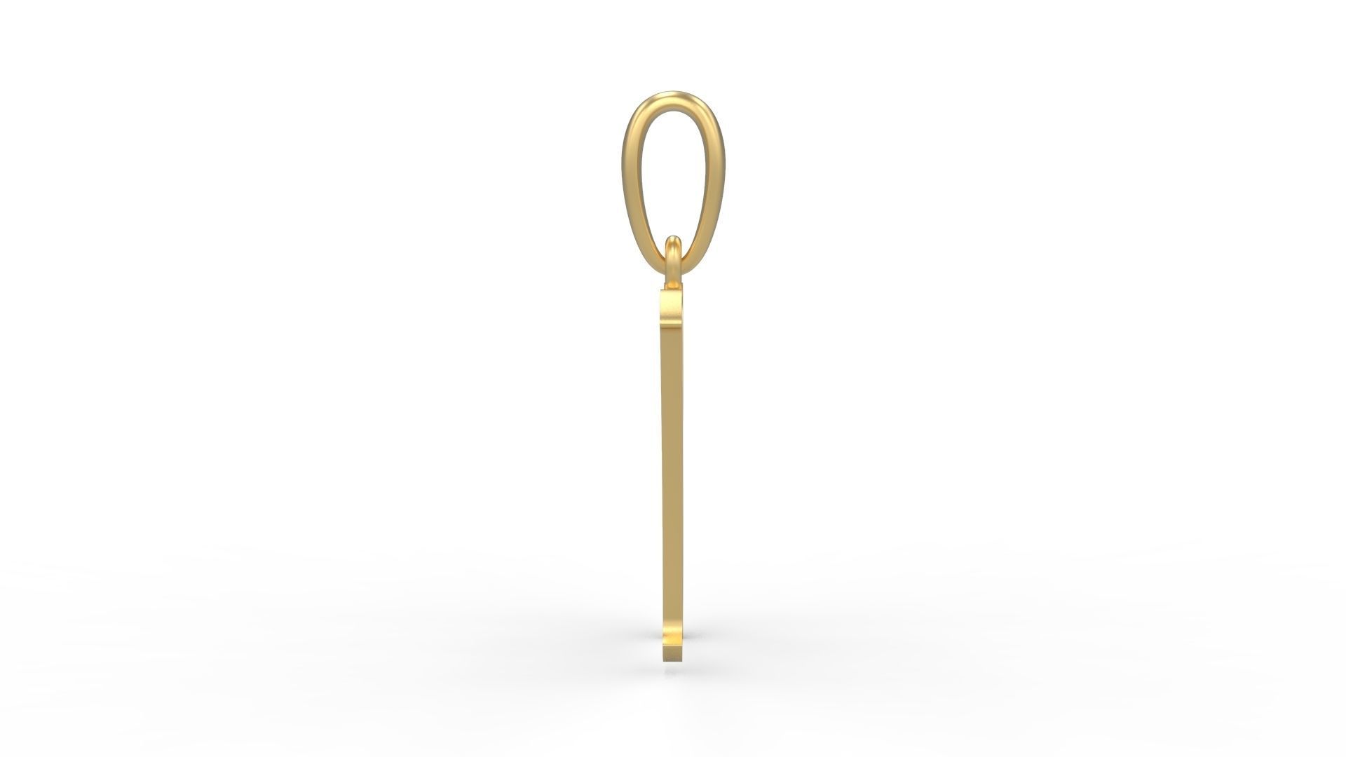 Initial Letters Pendant Sounding N 3D print model_2