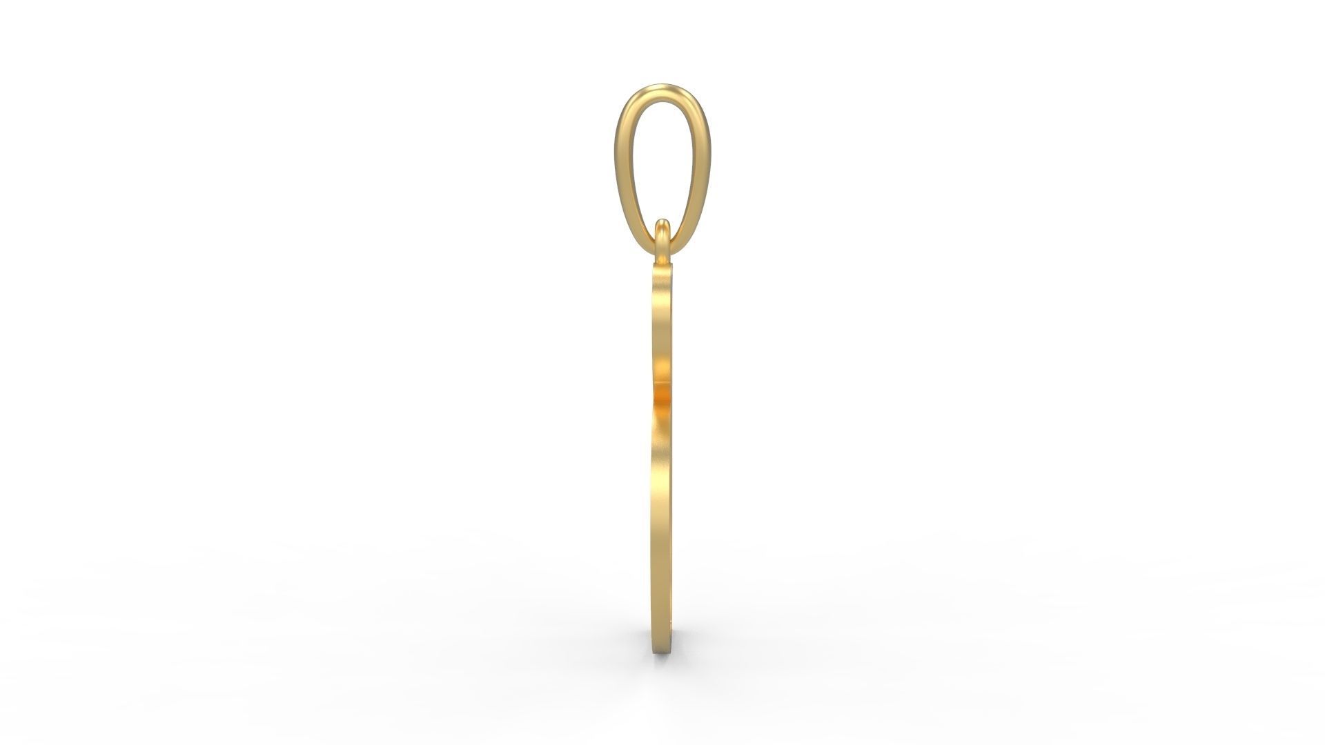 Initial Letters Pendant Stonehenge B 3D print model_2