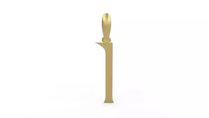 Initial Letters Pendant Stonehenge I