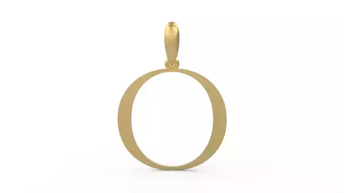 Initial Letters Pendant Stonehenge O