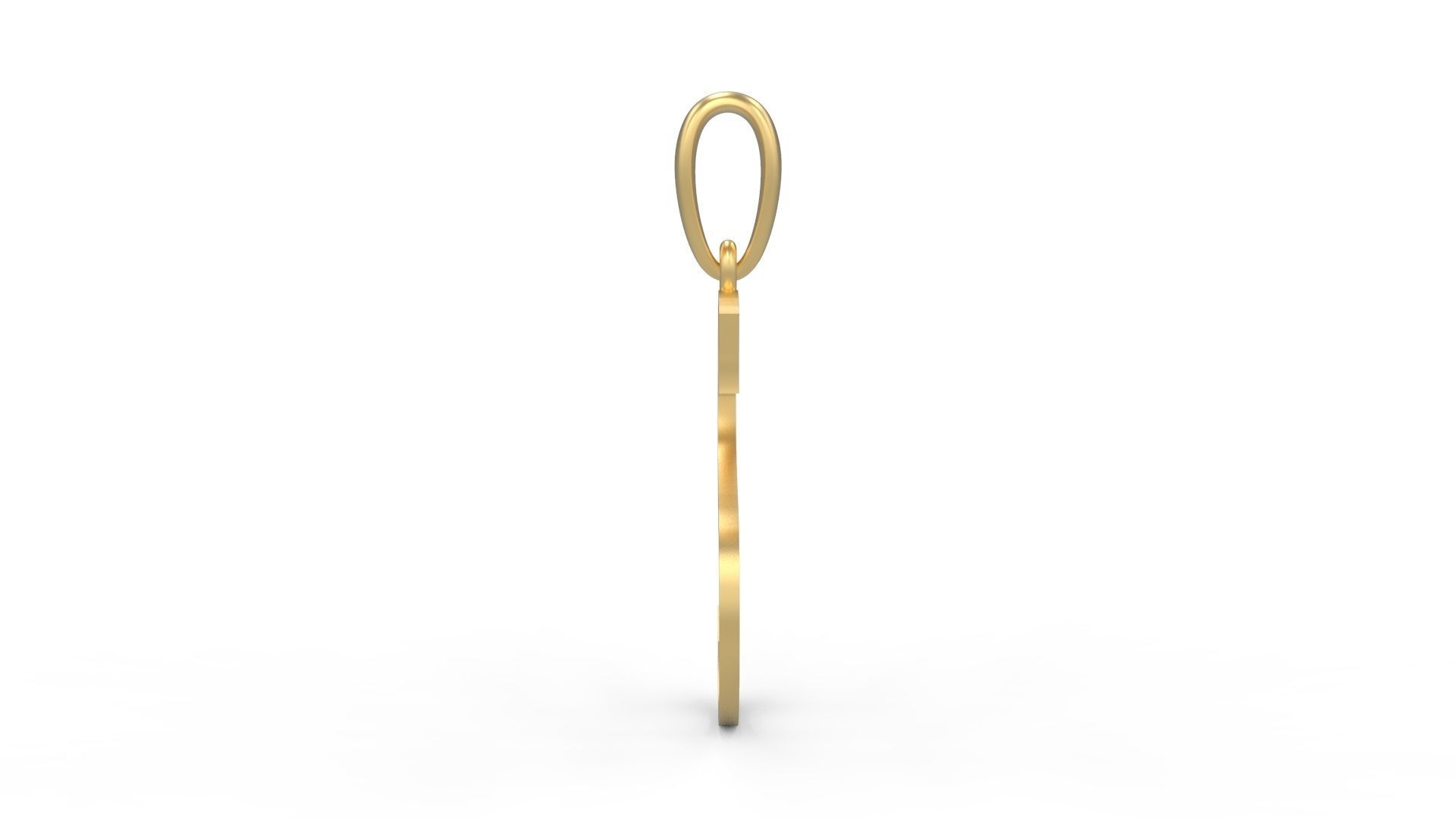 Initial Letters Pendant Stonehenge S 3D print model_2