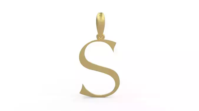 Initial Letters Pendant Stonehenge S
