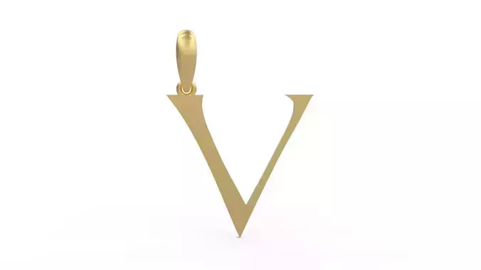 Initial Letters Pendant Stonehenge V