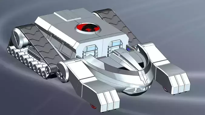 Thundercats Thundertank 3d printed 3D print model