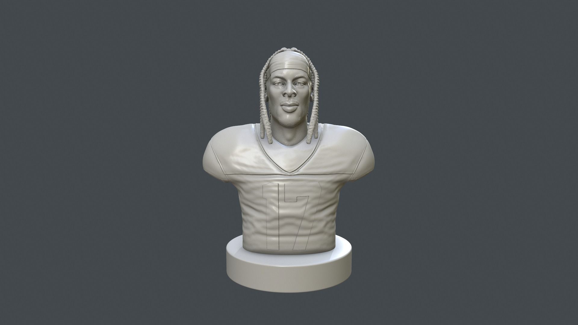 Davante Adams 3D print model_28