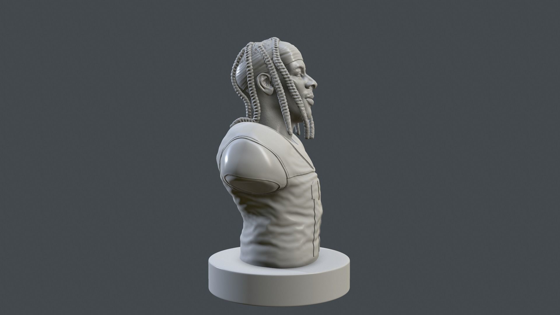 Davante Adams 3D print model_40