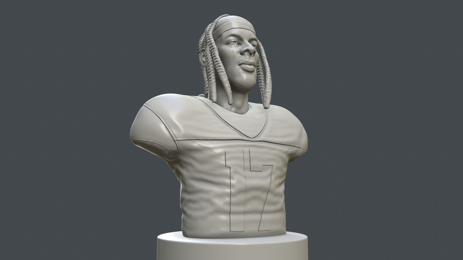 Davante Adams 3D print model_37