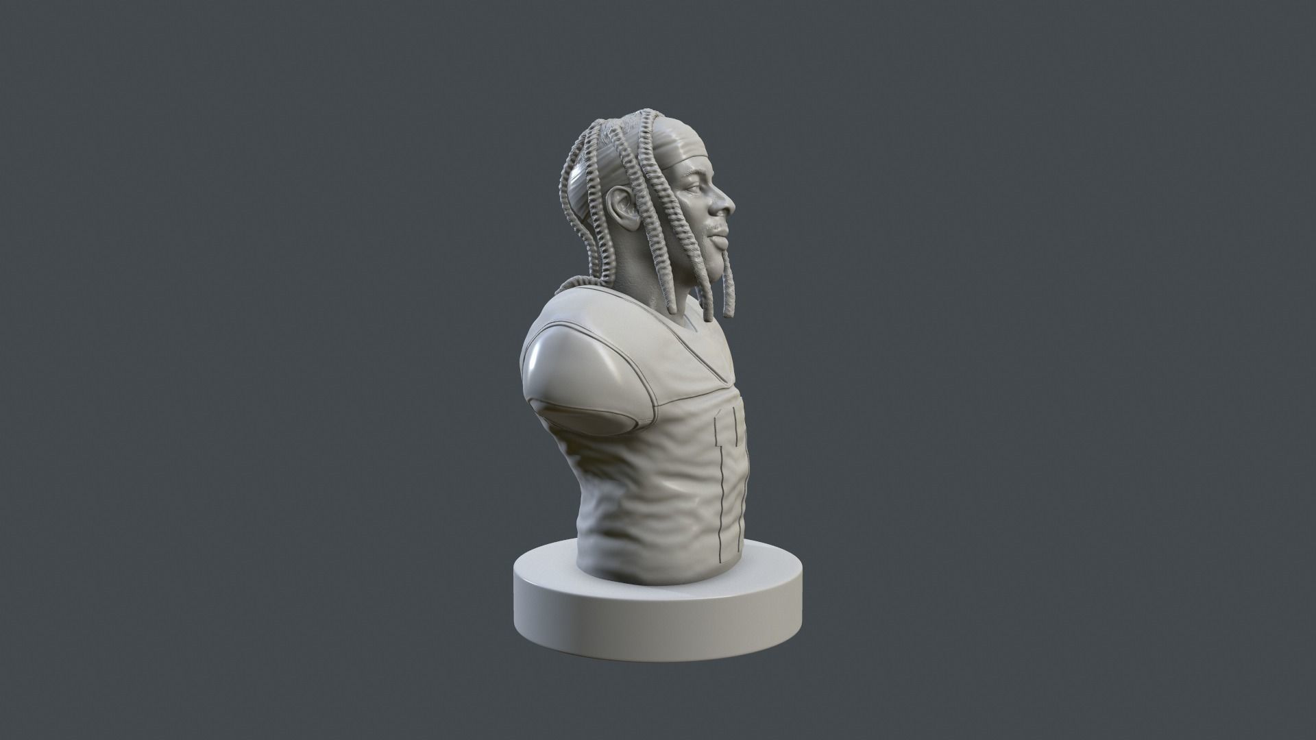 Davante Adams 3D print model_31