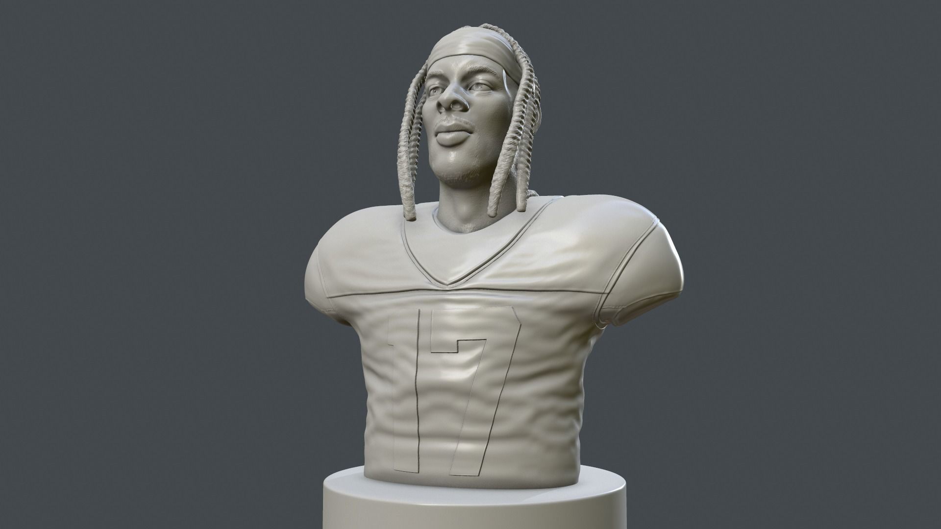 Davante Adams 3D print model_35
