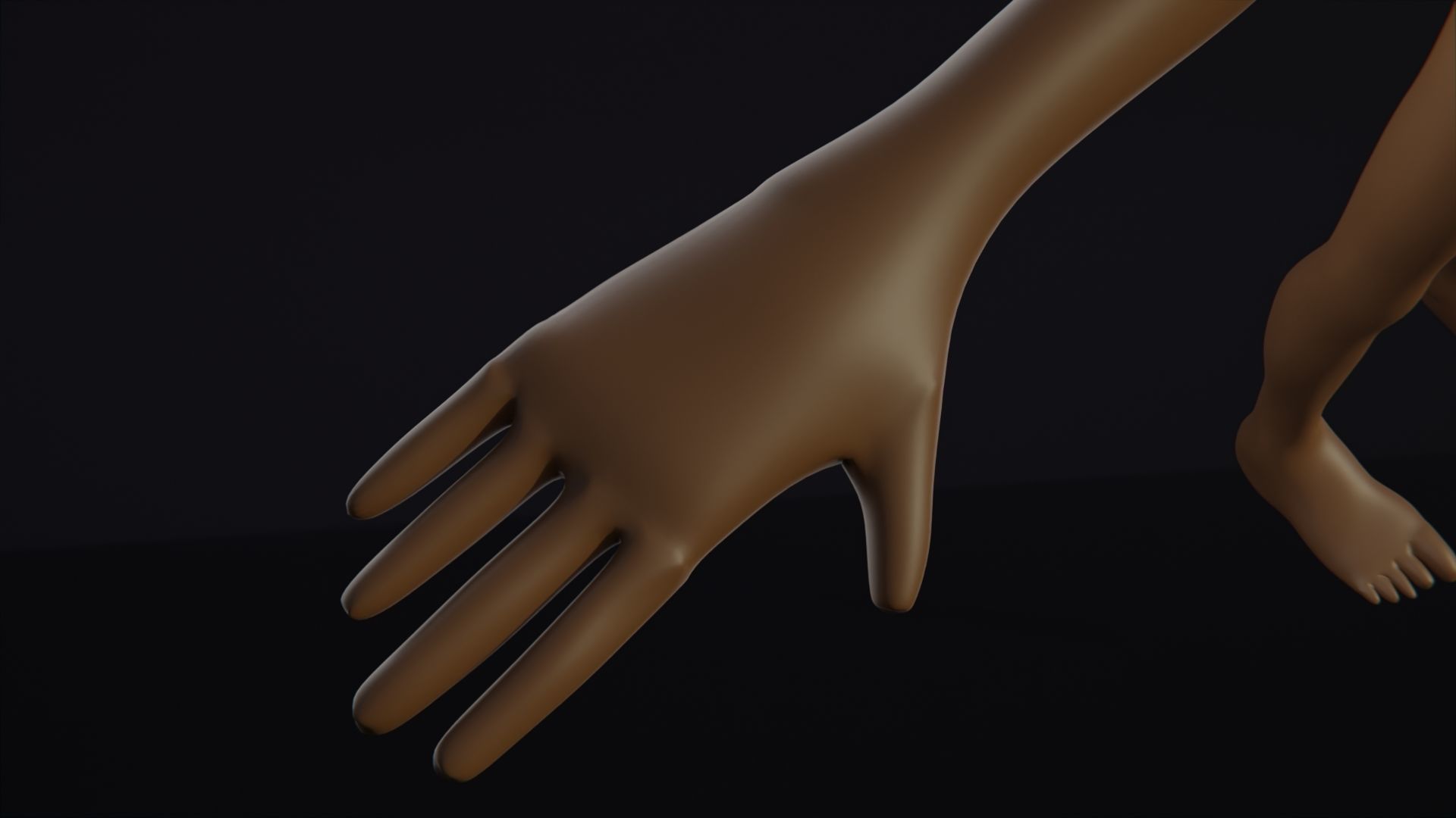 NFT Ape Low-poly 3D model_6