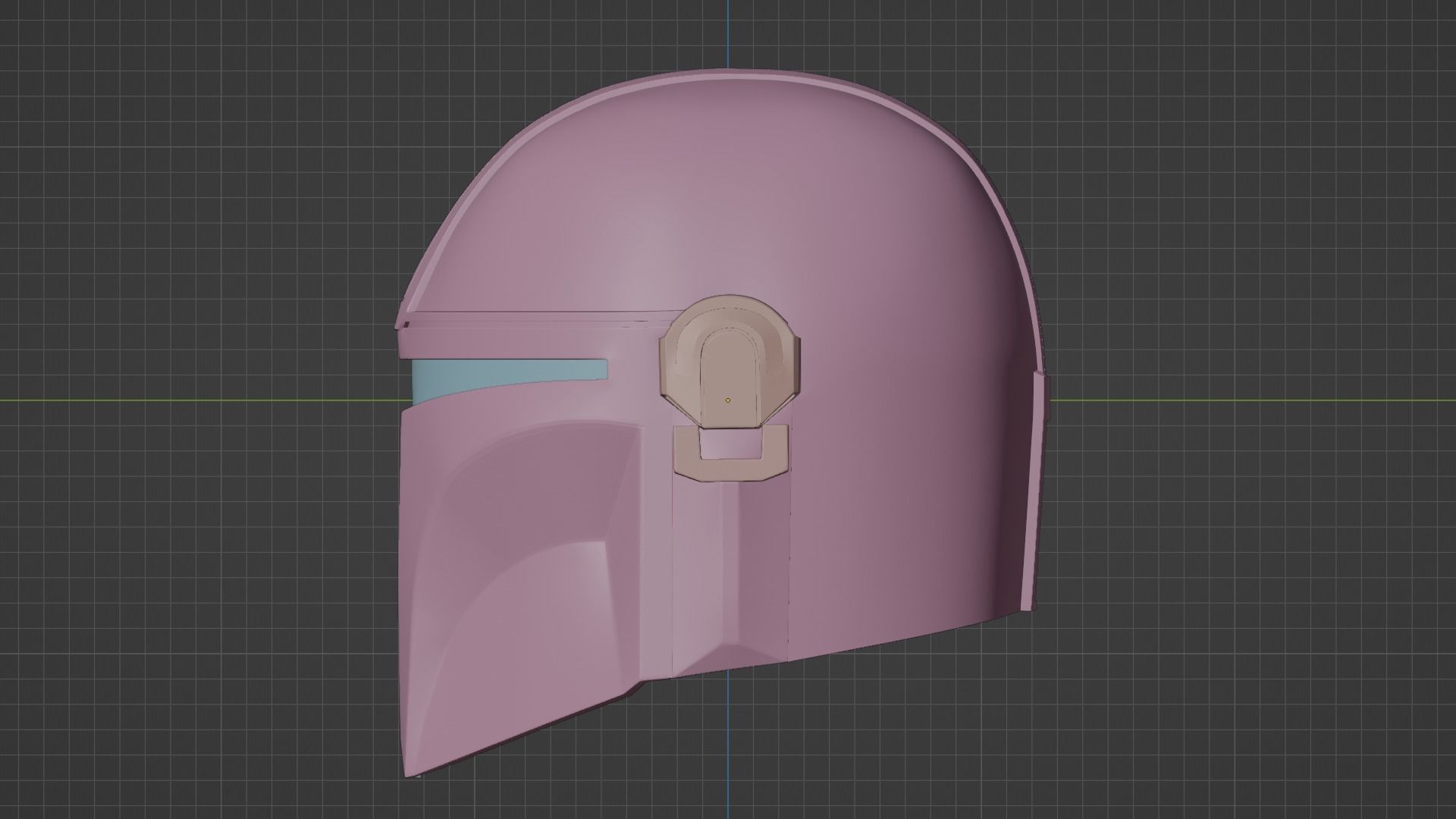 Mandalorian Inspired Helmet 3D print model_6