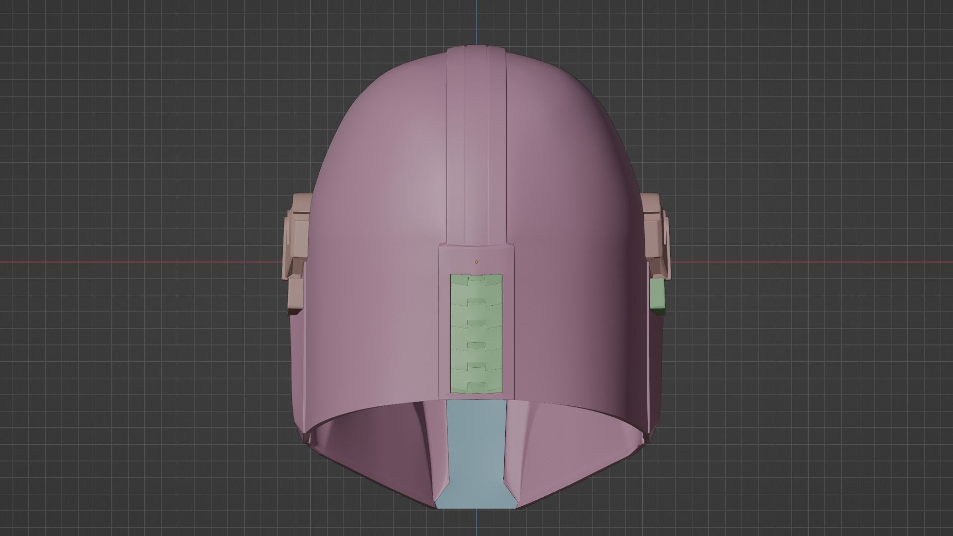 Mandalorian Inspired Helmet 3D print model_7