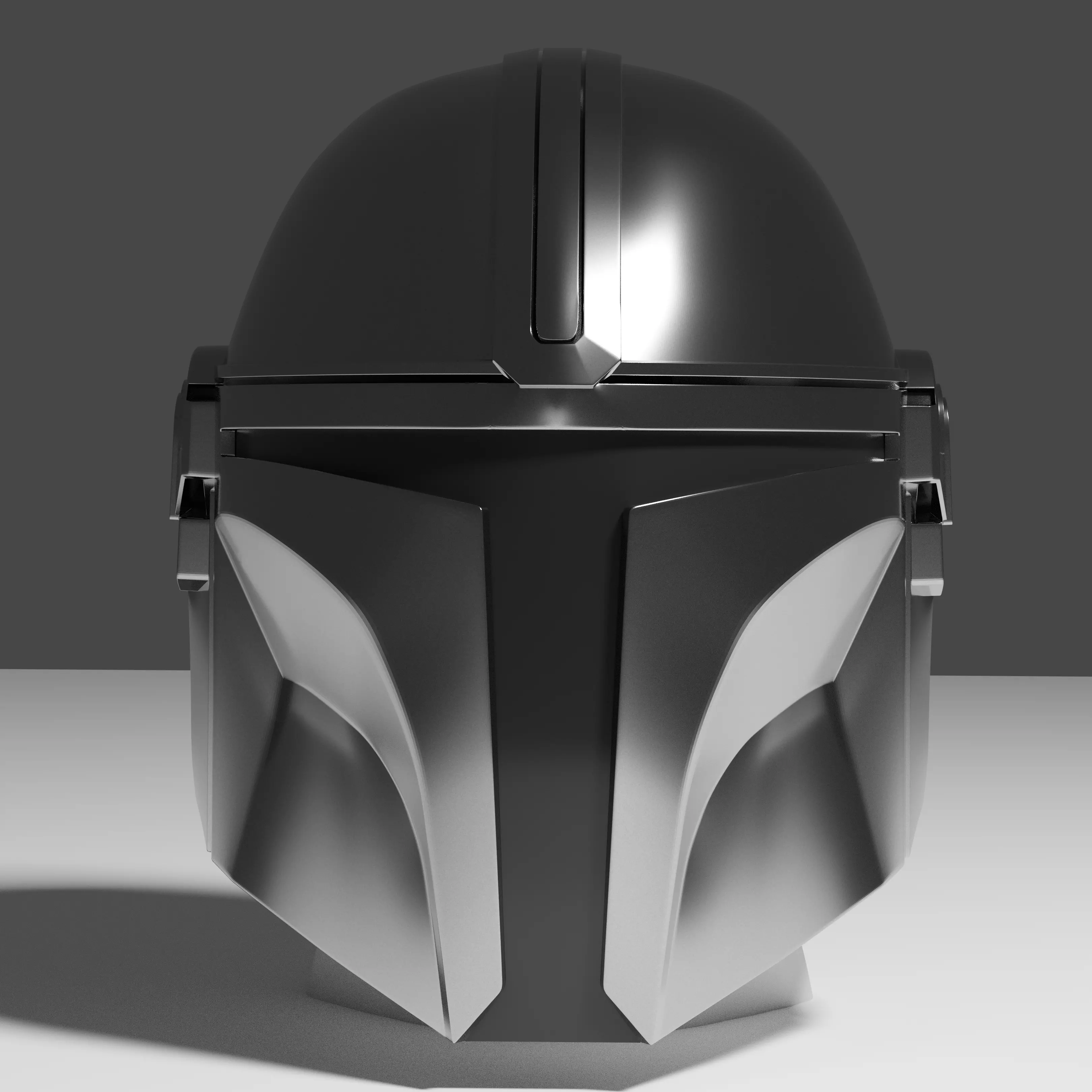 Mandalorian Inspired Helmet 3D print model_0