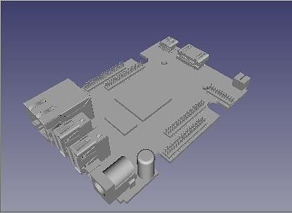 A10 Olimex 3D print model