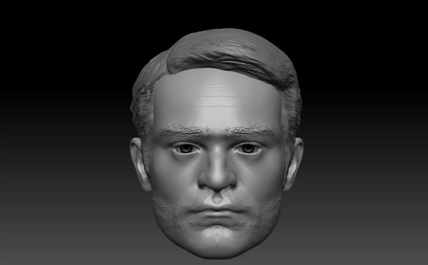 Matt Murdock or Charlie Cox headsculpt 3D print model_0