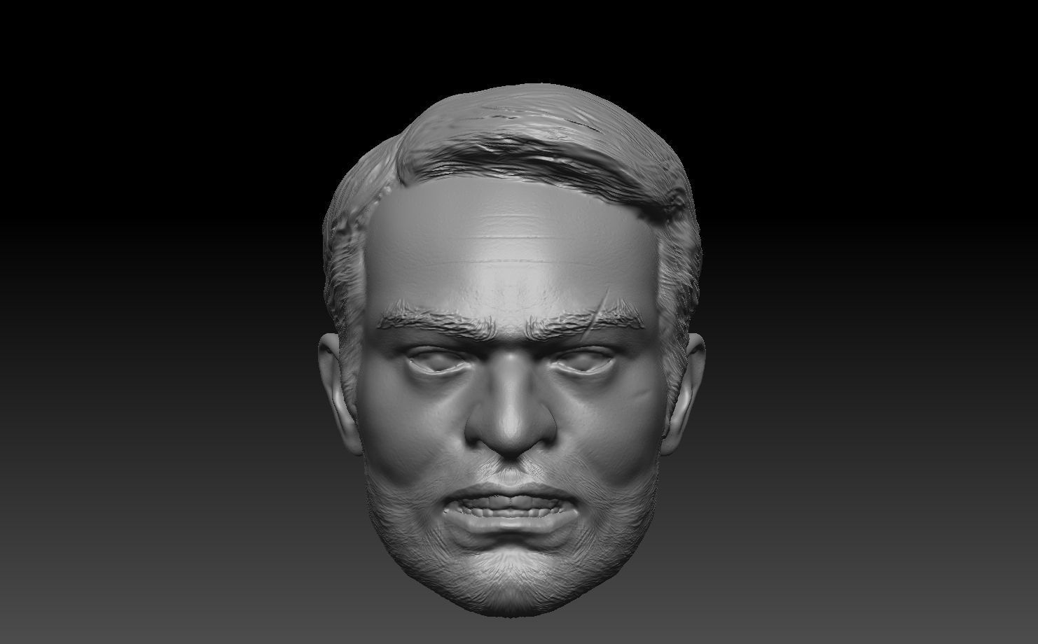 Matt Murdock or Charlie Cox headsculpt 3D print model_2
