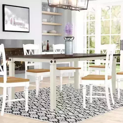 Florence-Graham Extendable Dining Table