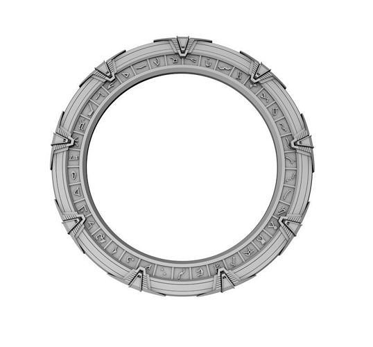 Stargate Drink Coaster 3D print model