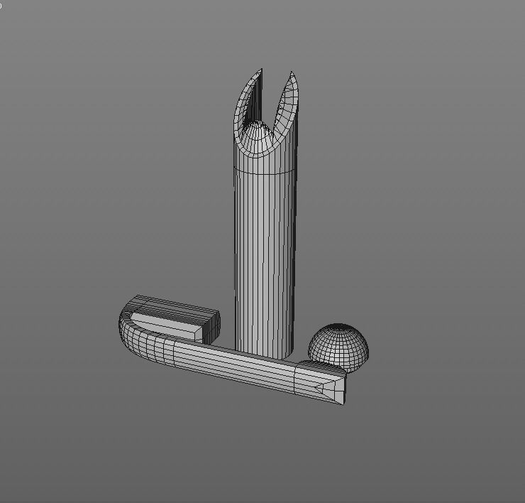 Jedi Food Capsule 3D print model_3