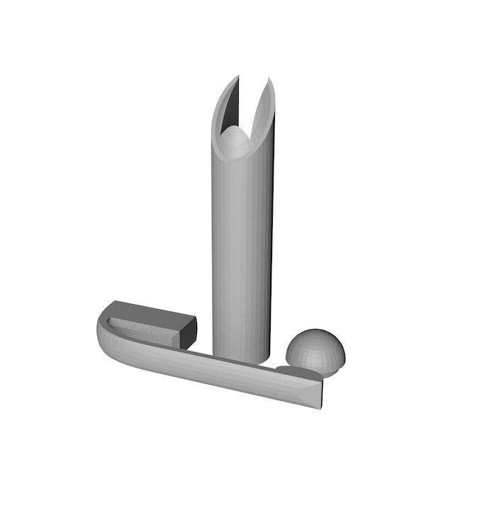 Jedi Food Capsule 3D print model_2