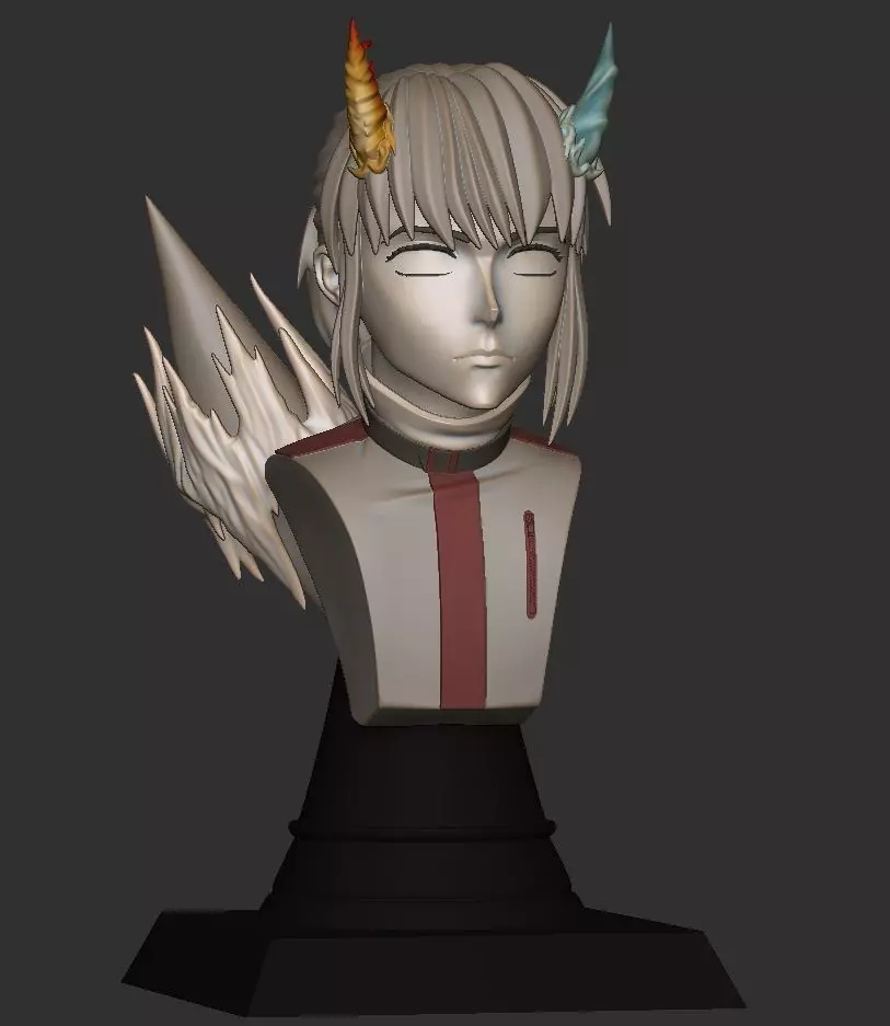 Tower of god 25th baam bust season 3 3D print model_0