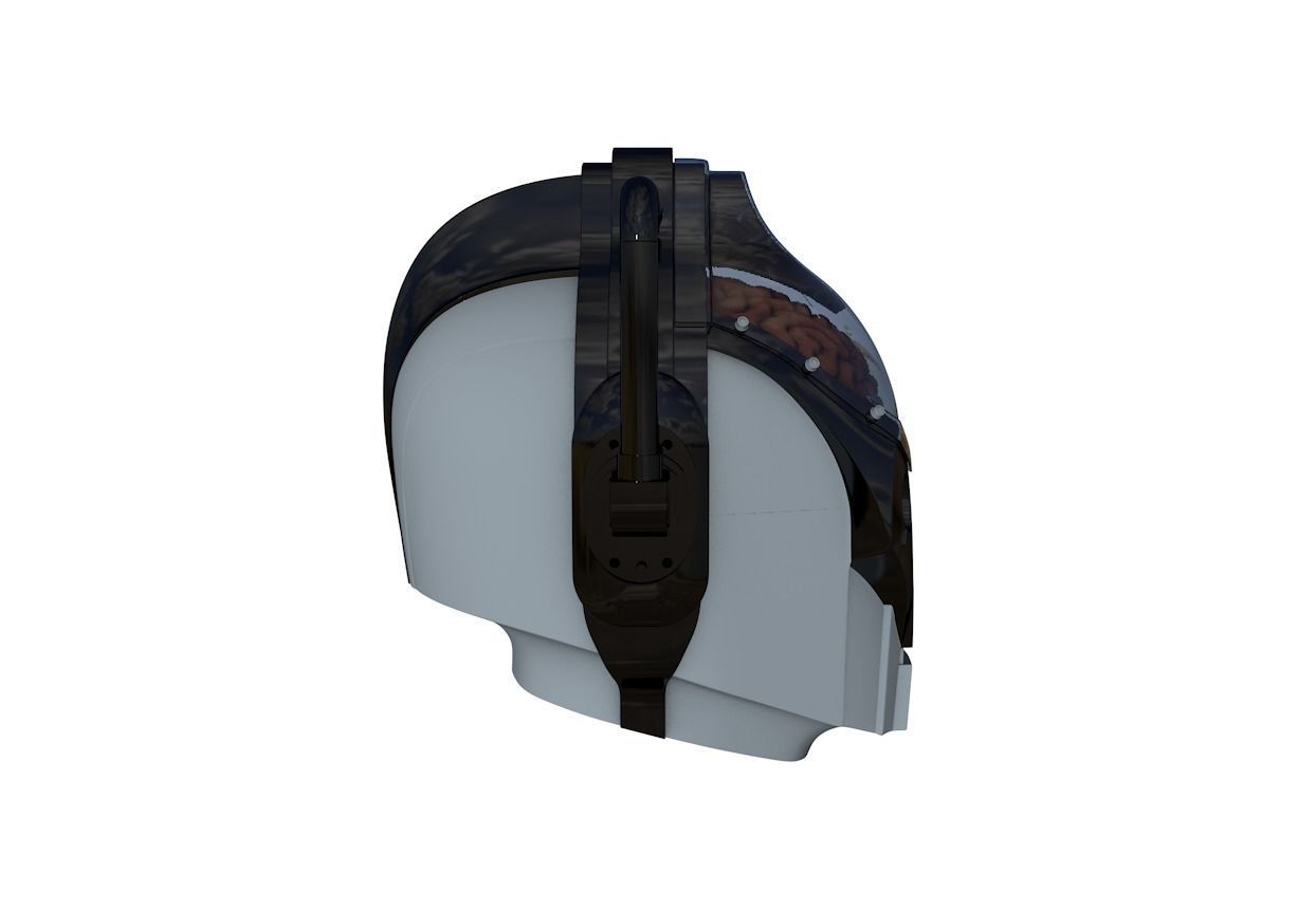 Cyberman - Cyber Leader Helmet 3D print model_28