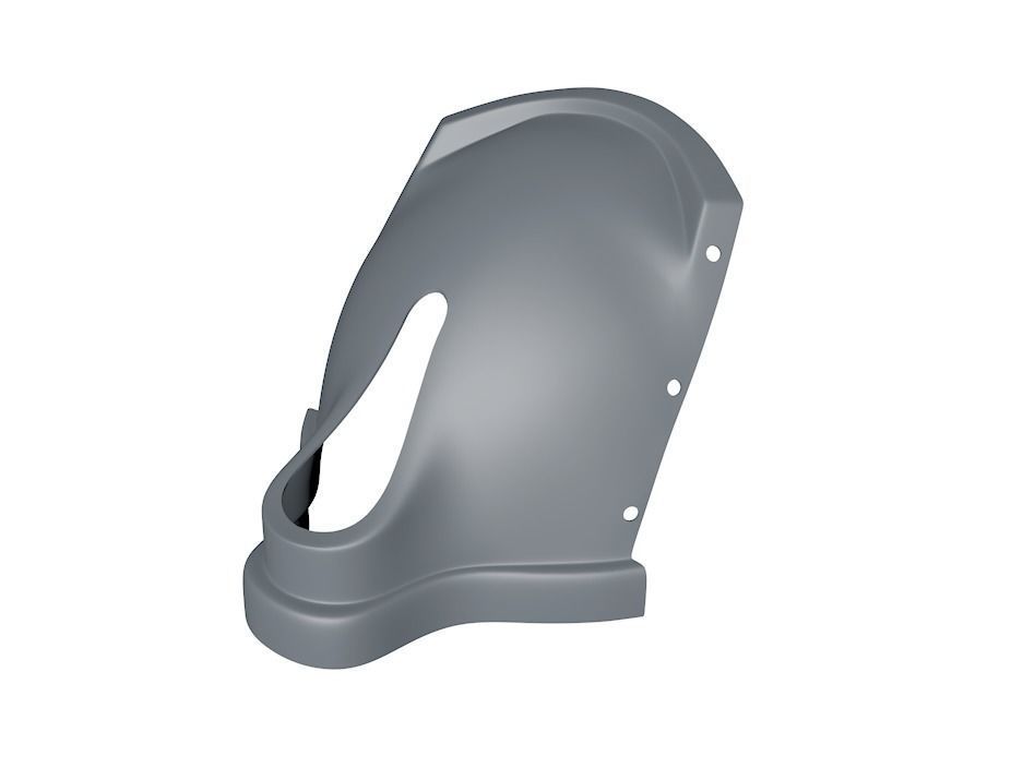 Cyberman - Cyber Leader Helmet 3D print model_24