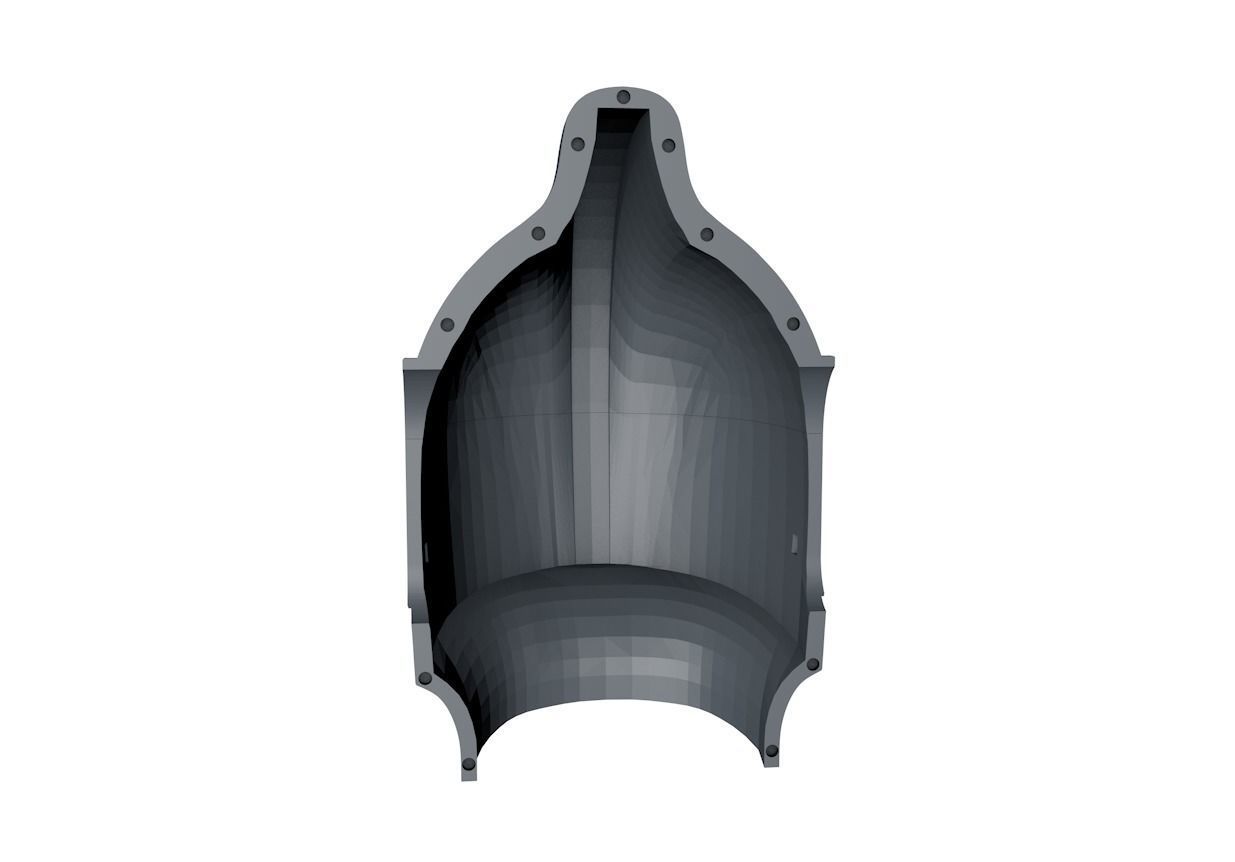 Cyberman - Cyber Leader Helmet 3D print model_31