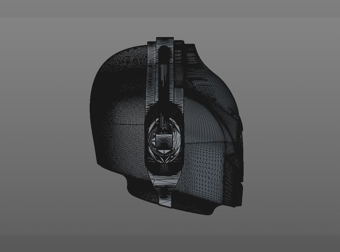 Cyberman - Cyber Leader Helmet 3D print model_29