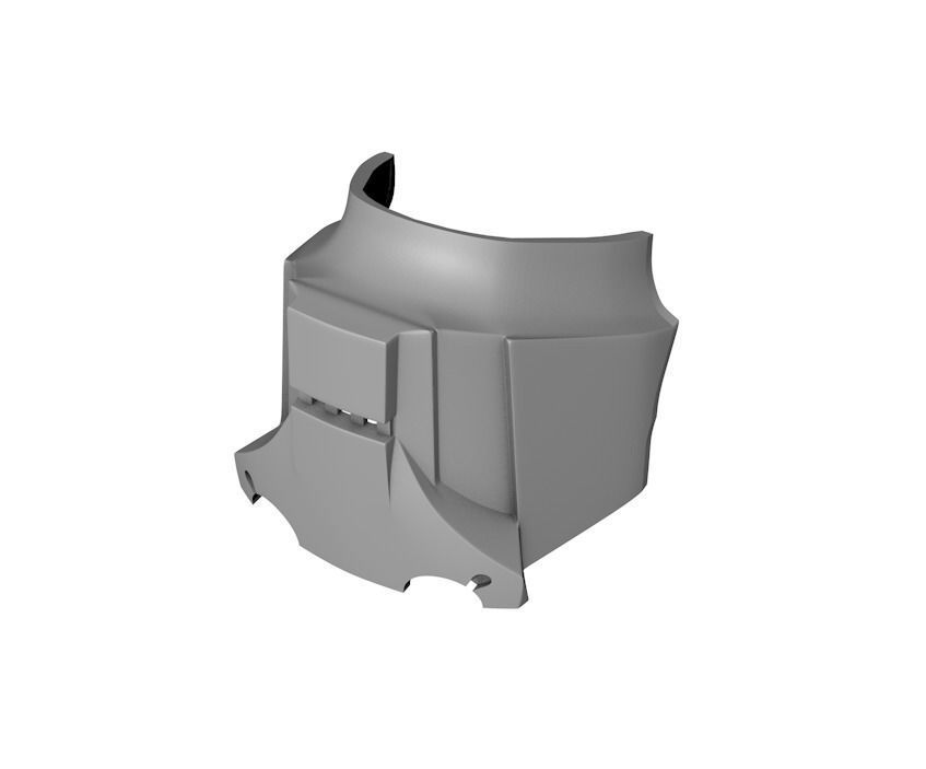 Cyberman - Cyber Leader Helmet 3D print model_9